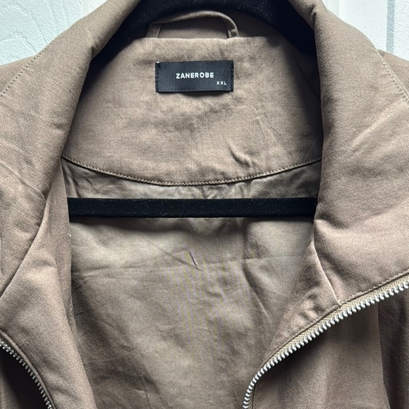 Zanerobe Tan Zip-Up Jacket - Picture 2 of 2